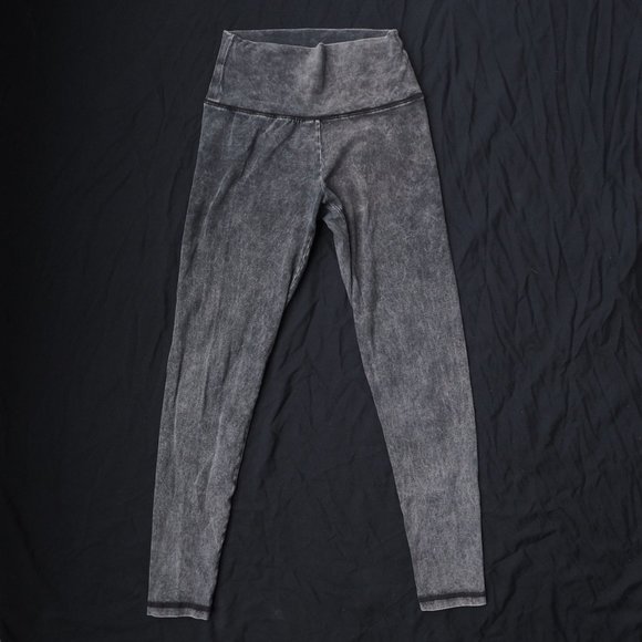 Soft Acid Wash Leggings - Picture 1 of 5